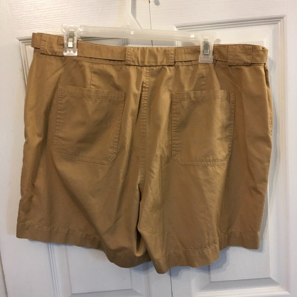 Lauren Ralph lauren Belted Cotton Shorts - Picture 4 of 6